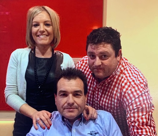 Jose Antonio Juan Carlos y Sonia Gerentes
