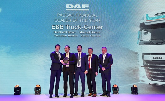 PACCAR Financial Dealer of the Year EBB Truck Center