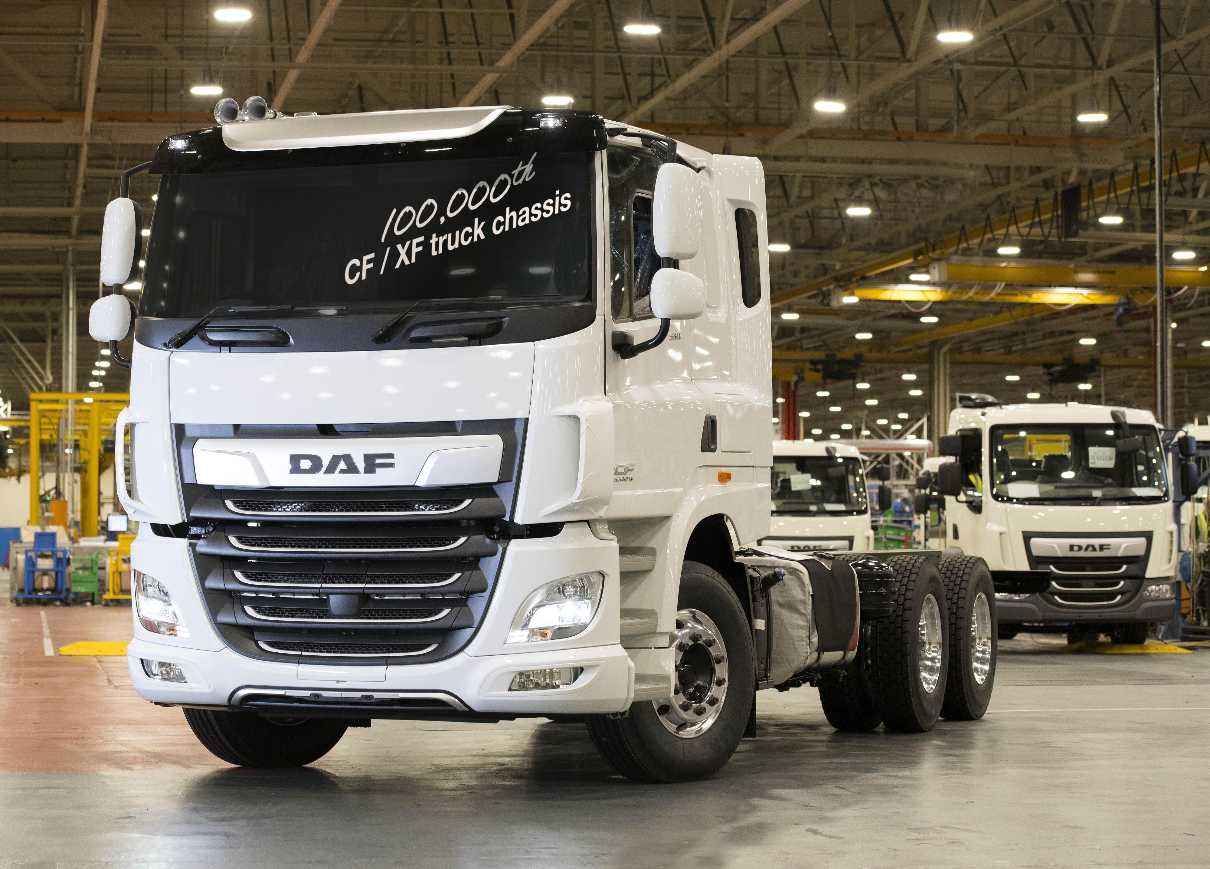 Leyland-Trucks-builds-100000th-DAF-CF-XF-truck